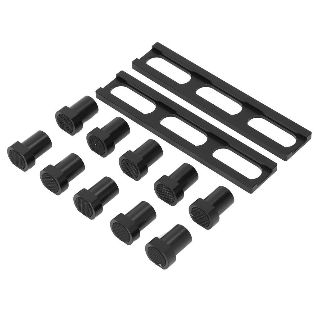 Bankhund-Set Aluminiumlegierung Hochfest Holzbearbeitung Hobelanschlagbrett für Fräsen Schneiden