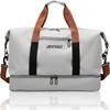 Módní cestovní tašky pro ženy Velkokapacitní Pánská sportovní taška Vodotěsná Weekend Sac Voyage Female Messenger Bag Suchá a mokrá