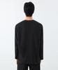 MUSINSA STANDARD [Heat Standard] Crew Neck Long Sleeve T-Shirt [Black]