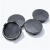 4pcs No Logo Carbon Fiber Weave Car Wheel Center Caps 60MM 56MM Wheels Hub Cap Rim Hubcaps Dust Cover Replace Car Accessories