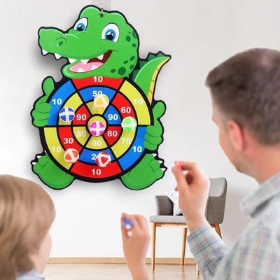 Montessori Dart Board Ziel Sport Spiel Spielzeug Für Kinder 4 Zu 6 Jahre Alt Outdoor Spielzeug Kind Indoor Mädchen Klebrige ball Jungen Geschenk