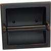 Designers Imprions Oil Rubbed Bronze Reced Toilet Tissue Paper Holder All Metal Contruction Mounting Bracket Included