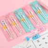 1 paar Baby Kinder Training Geschirr Lebensmittel Sticks Cartoon Tier Essstäbchen Für Kinder Nette Katze Elementare Lernen Essstäbchen