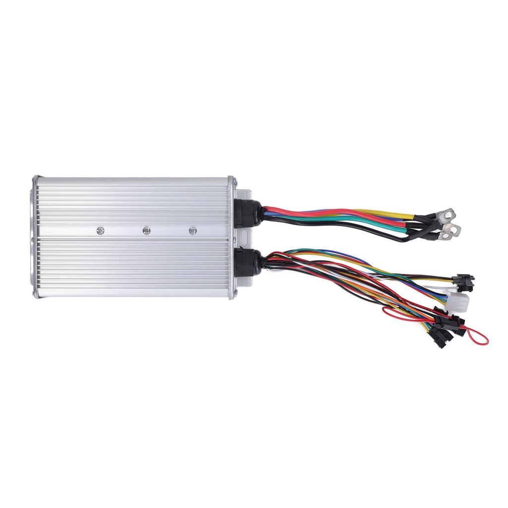 48V 72V 60A Elektrofahrrad Controller Dual-Modus 18 Röhren Sinuswellen-Controller mit SM-Stecker Fahrrad Roller Lithiumbatterie Modifikationszubehör