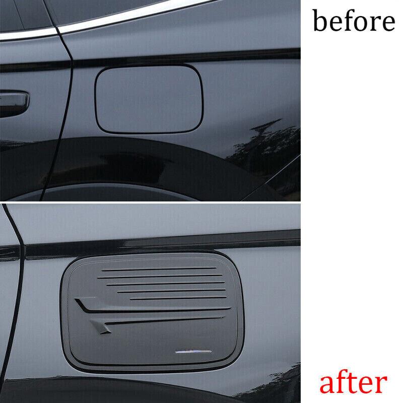 Carbon Fiber Fuel Tank Oil Gas Cap Cover Trim For Honda CR-V CRV 2023 2024 2025