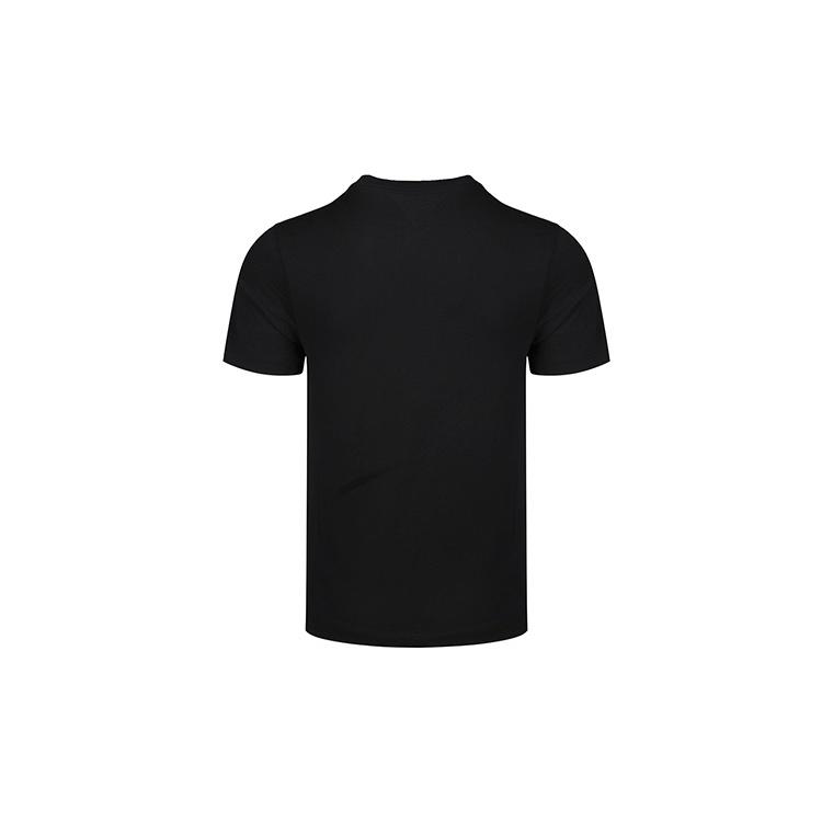 Air Jordan ORDAN STICKER SS CREW Athleisure Casual Sports Short Sleeve Black Men's CJ6247-010