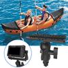 Fish Finder Mount Base 360 Degree Rotation Ball-Mount Fish Finder Bracket Stainless Steel Electronic Fish Finder Holder
