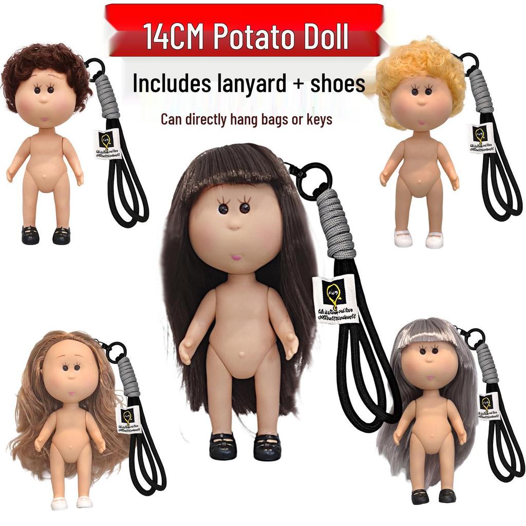 14cm Mia Kartoffelpuppe Schlüsselanhänger Anhänger