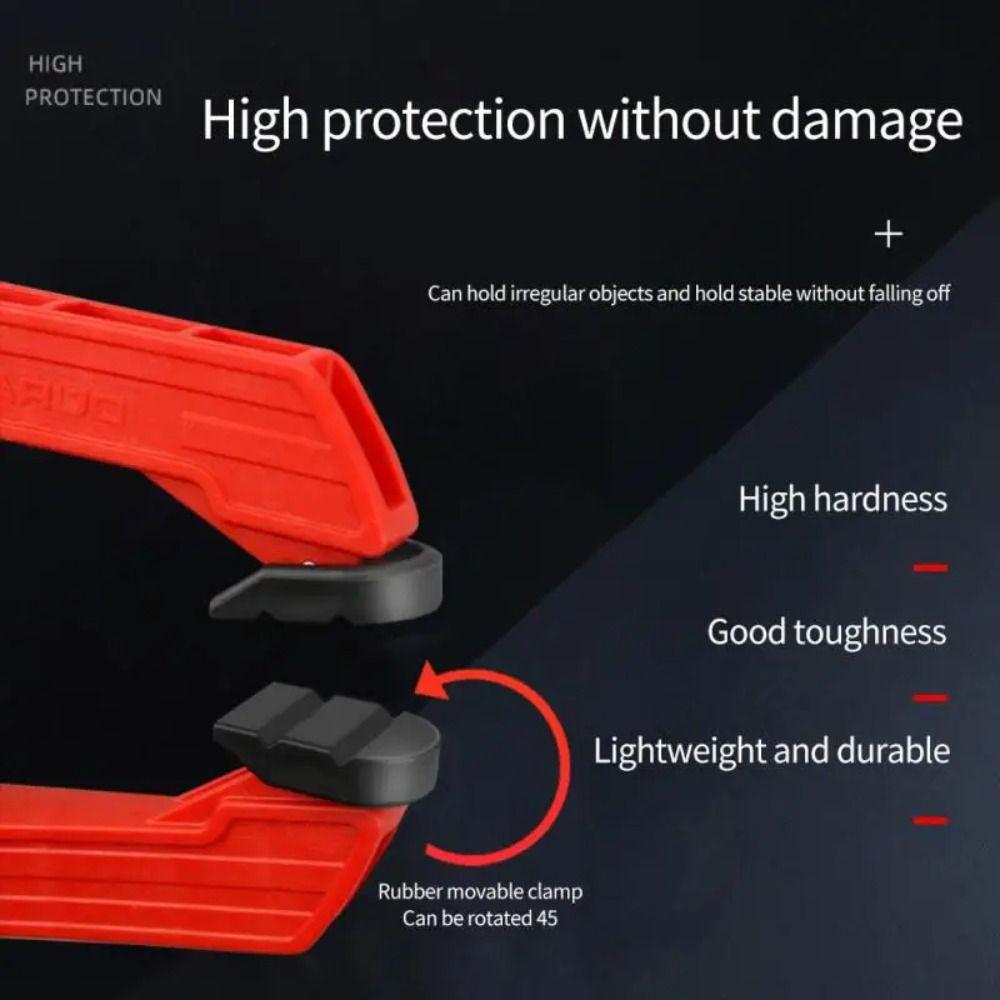 Strong Spring Clamp Woodworking Quick Grip Clamp Ratchet Release Woodworking Clip  Hand Tool