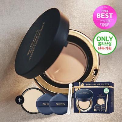 AGE20S Velvet Lasting Pact Holiday Special Edition (main Product + Refill + 2 Puffs + Concealer Brush)