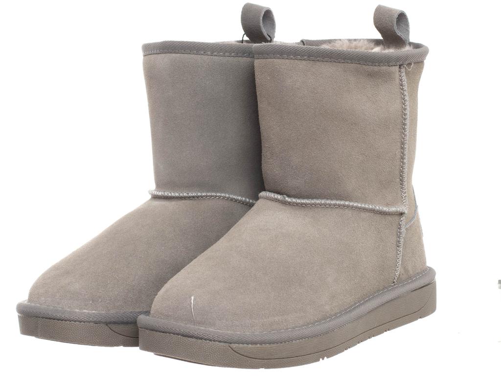 Women' Leather Ankle Boots - Solo Soprani Couture - Scw421P08/22 Tir Taupe 40