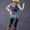 Dragon Ball Z Anime Figure 19cm Battle Android 18 Female Figure PVC Action Scene Standing Posture Collect Doll Statue Toy Gift