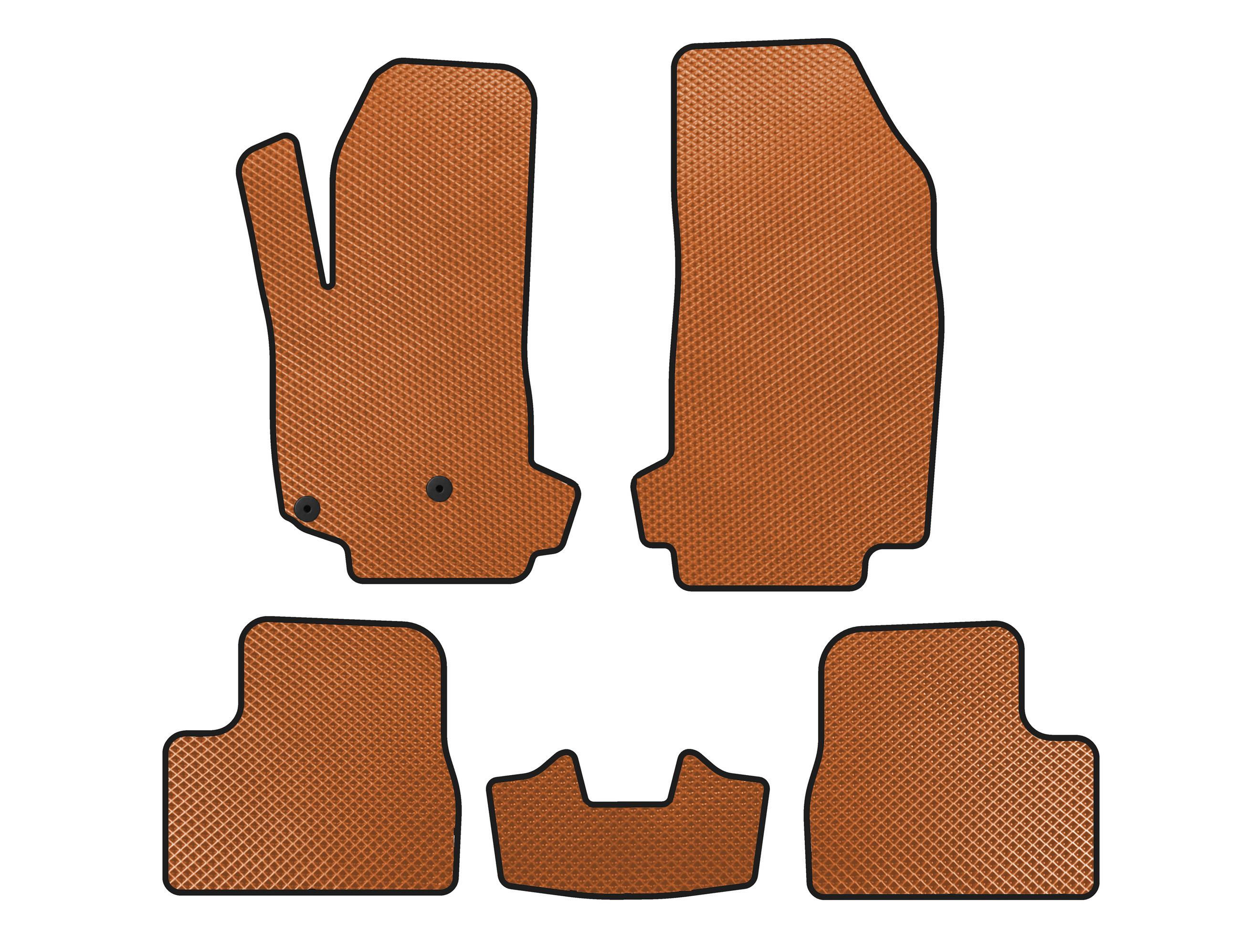 

EVA mats (Orange) for Citroen DS-3
