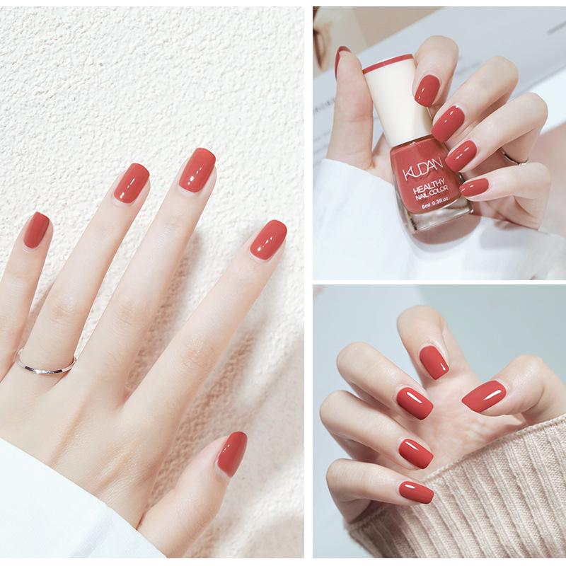Cool Dan Long-Lasting, Quick-Dry, Peelable Nail Polish for Autumn & Winter