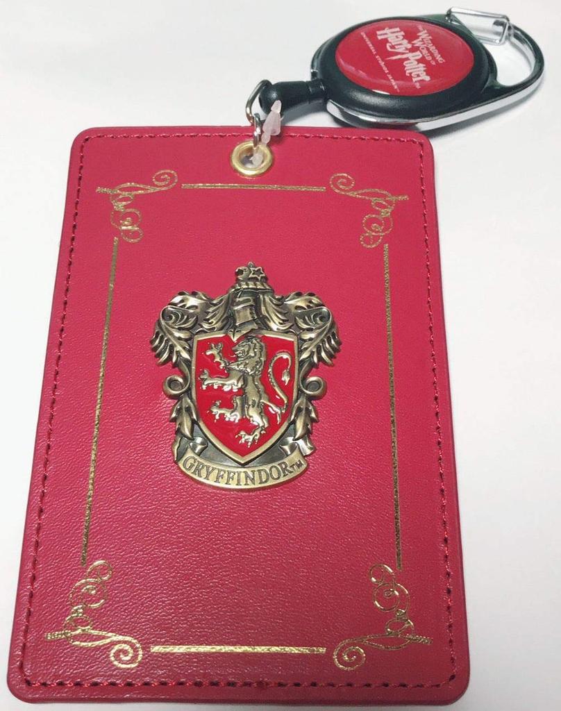 Hogwarts Gryffindor Emblem Pass Case, Harry Potter, USJ Exclusive, Official Merchandise, Universal Studios