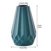 Nordic Flower Vase Imitation Ceramic Plastic Flower Vase Pot Home Living Room Desktop Decoration Wedding Centerpiece Arrangement