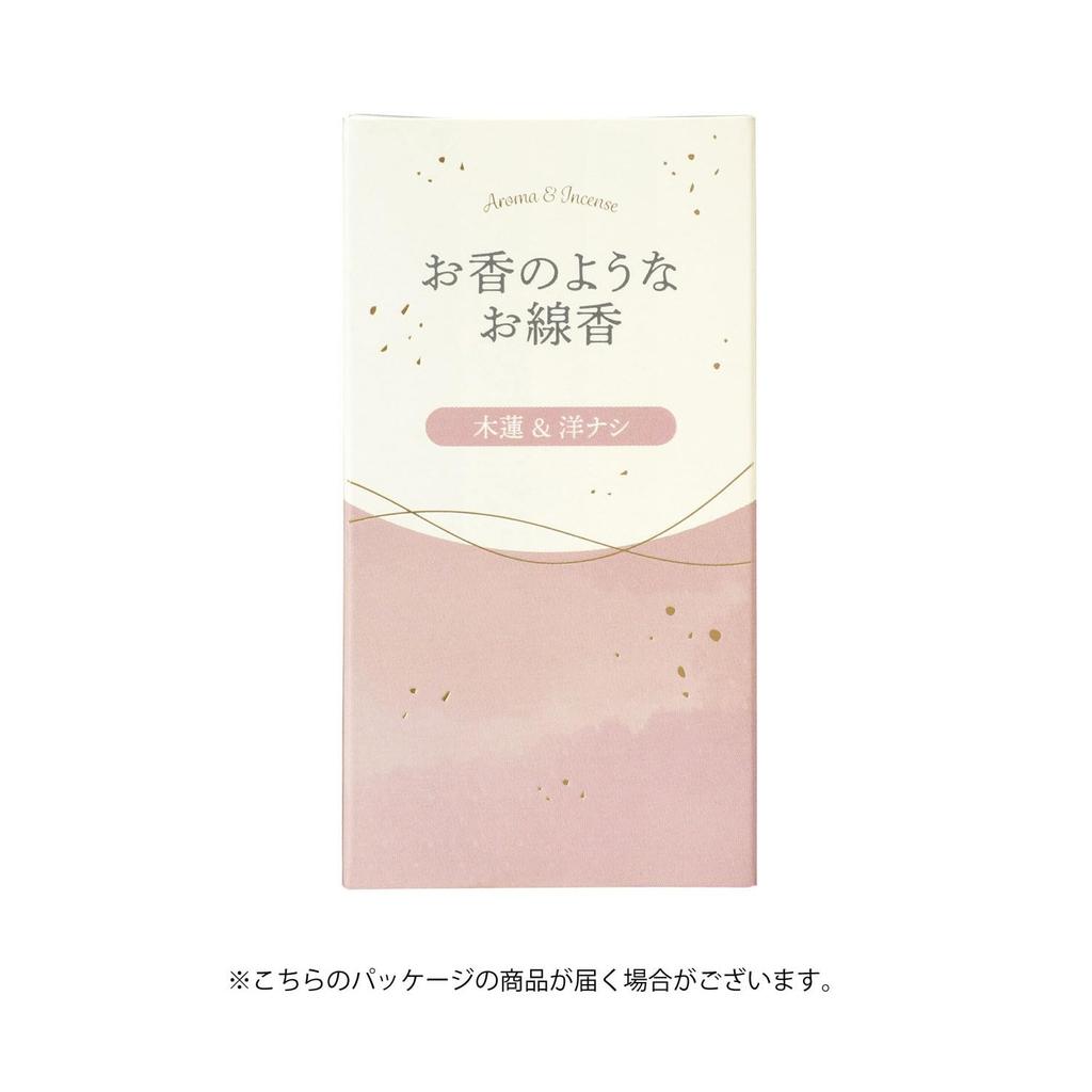 Kameyama Incense Sticks 50g 200 Low (Magnolia & Pear), Approx. (Approx. sticks), Smoke.