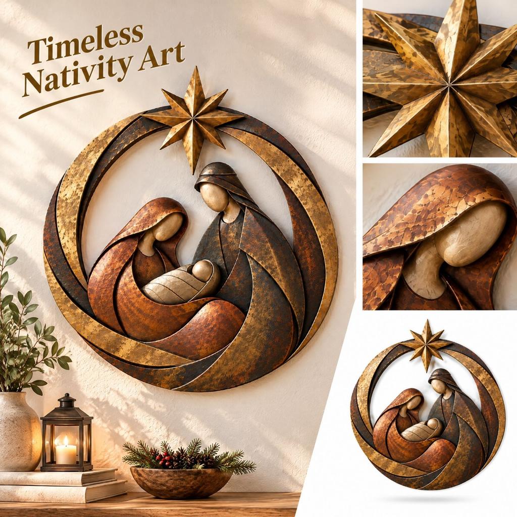2D Flat Wall Decor for Living Room Bedroom Home Indoor Hanging Decoration