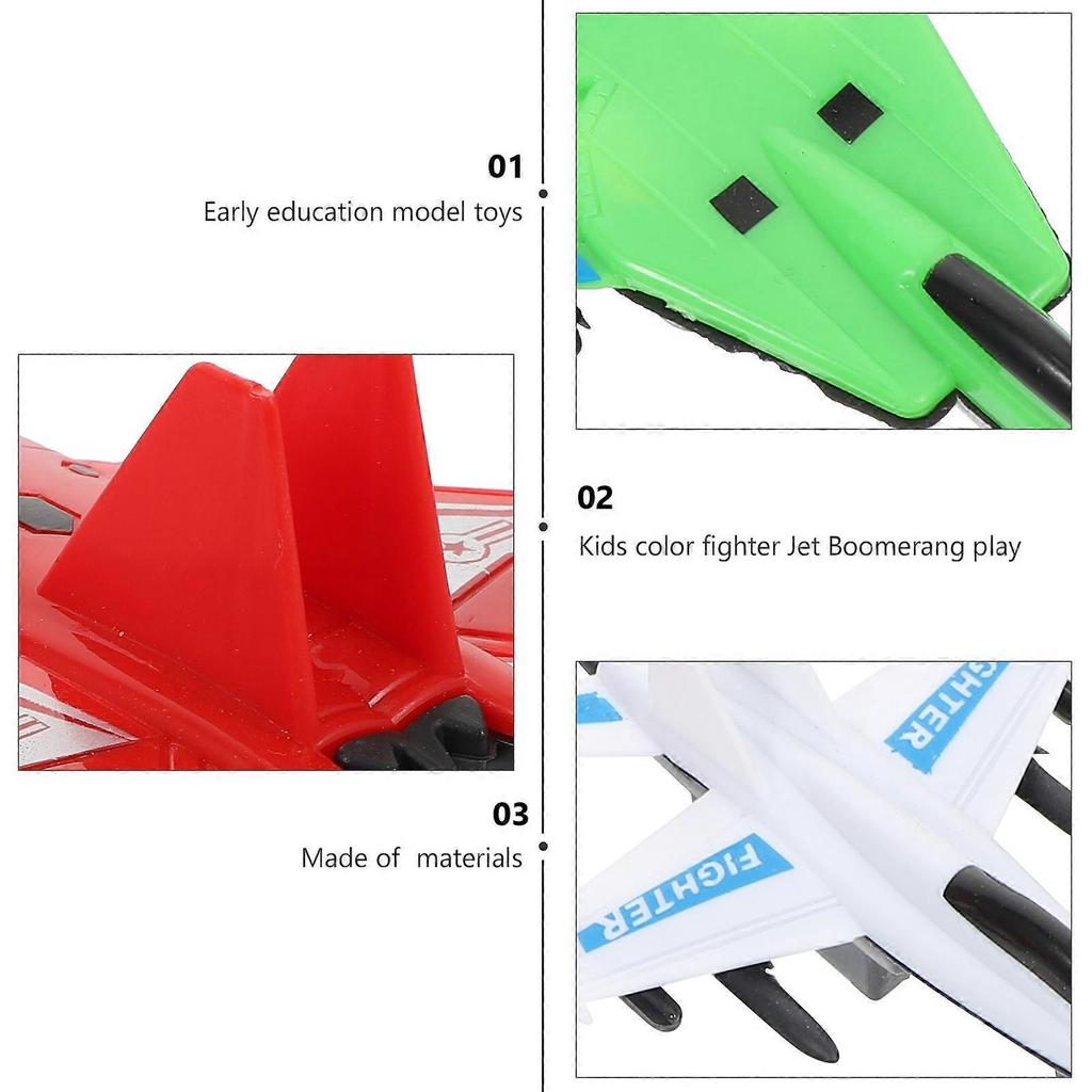 Plastic Airplane Toy Fighter Toy for Kids Use Pack of 8 Models