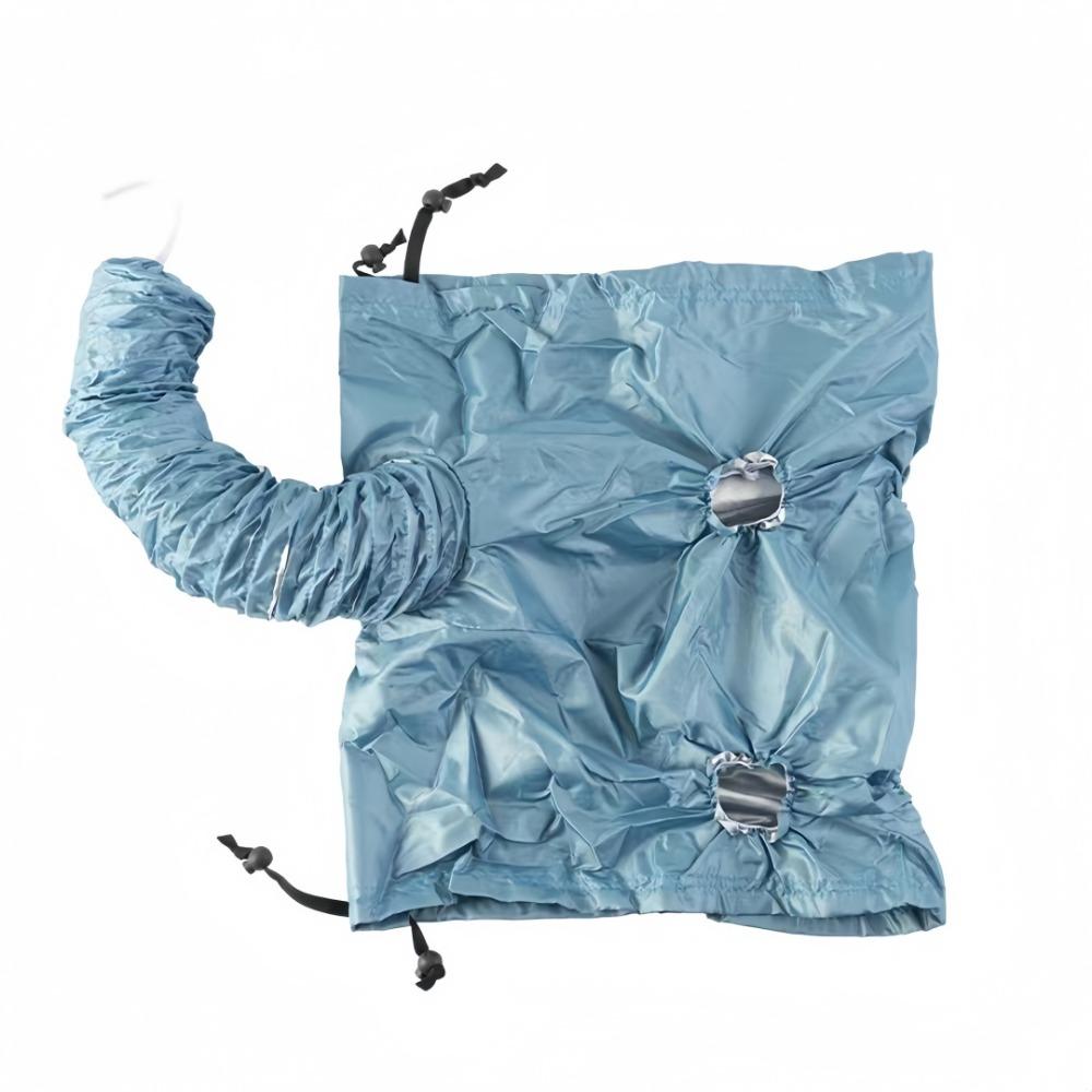 Folding Dog Dryer Blower Bag Pet Shower Hair Quick Drying Air Coat Grooming Tool For Pet Hairdryer Bath Cleaning Dried Hair Bag