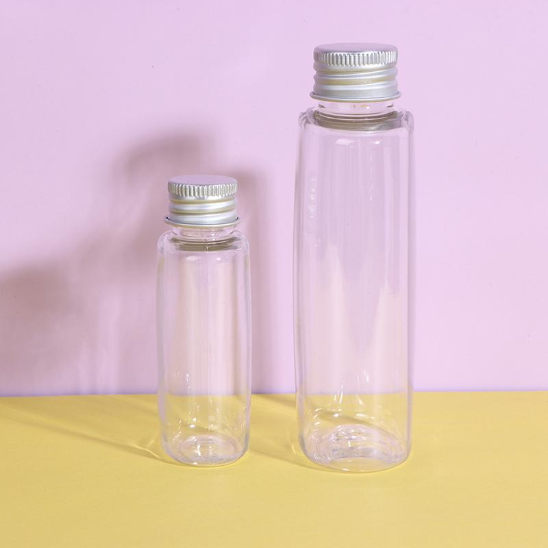 10Pcs 50/150ML Water Empty Plastic Bottle For Guest Refillable Portable Party Gift Traval Container Makeup Dispenser