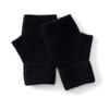 Soft 100% Wool Knitted Gloves for Women Men Winter Fingerless Mittens Simple Solid Thermal Outdoor Half Finger Gloves
