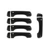TESIN For Jeep Wrangler JL 2018+ Car Exterior Side Door Handle Tailgate Handle Decoration Cover Stickers For Jeep Wrangler JL