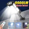 Est Powerful Solar Lights Outdoor Solar Lamp Of Motion Sensor 4 Mode Waterproof IP65 Solar Garden Light Street Yard Lantern