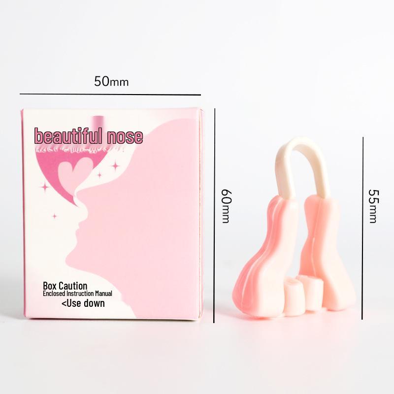 Japanese Beauty Nose Clip for Night Use: Enhances Breathing, Straightens, Elevates, Corrects Bridge, and is Comfortable and Invisible.