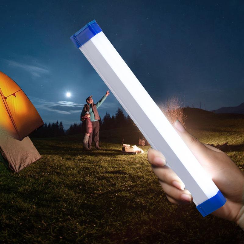 LED Rechargeable Lamp Portable Emergency Lights LED Tube Outdoor Lanterns Magnetic Light Flashlight Camping Lamp Camping Lamp