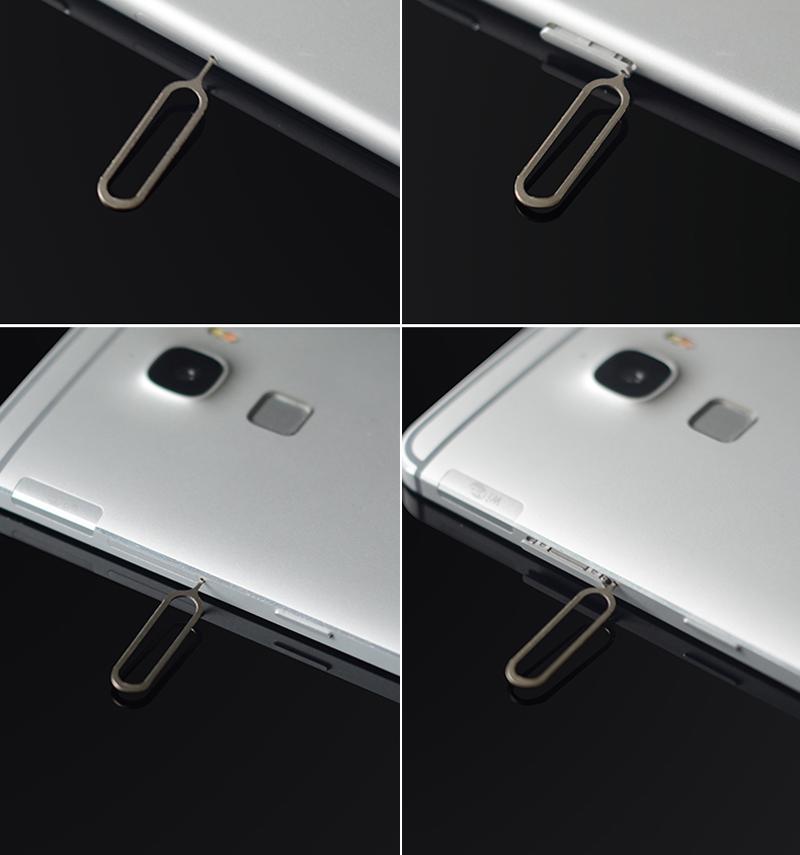 10PCS Sim Card Tray Removal Eject Pin Key Tool Stainless Steel Needle for Apple iPhone iPad Samsung Xiaomi Huawei