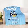 Bluey's Adventure Blanket Ultra-Soft Suitable for Office Bedding Couch Four Seasons Multipurpose Playful Design Perfect Gift for Relatives and Friends