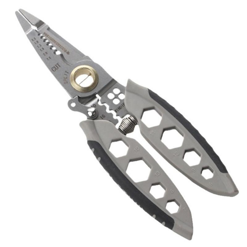 

MultiTask Wire Stripper Wire Processing Tool With Insulation Stripping Precise Cutting And Reliable Terminals Crimping 1