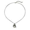 Hot-selling dark wind necklace personalized devil doll design zircon long necklace unisex item