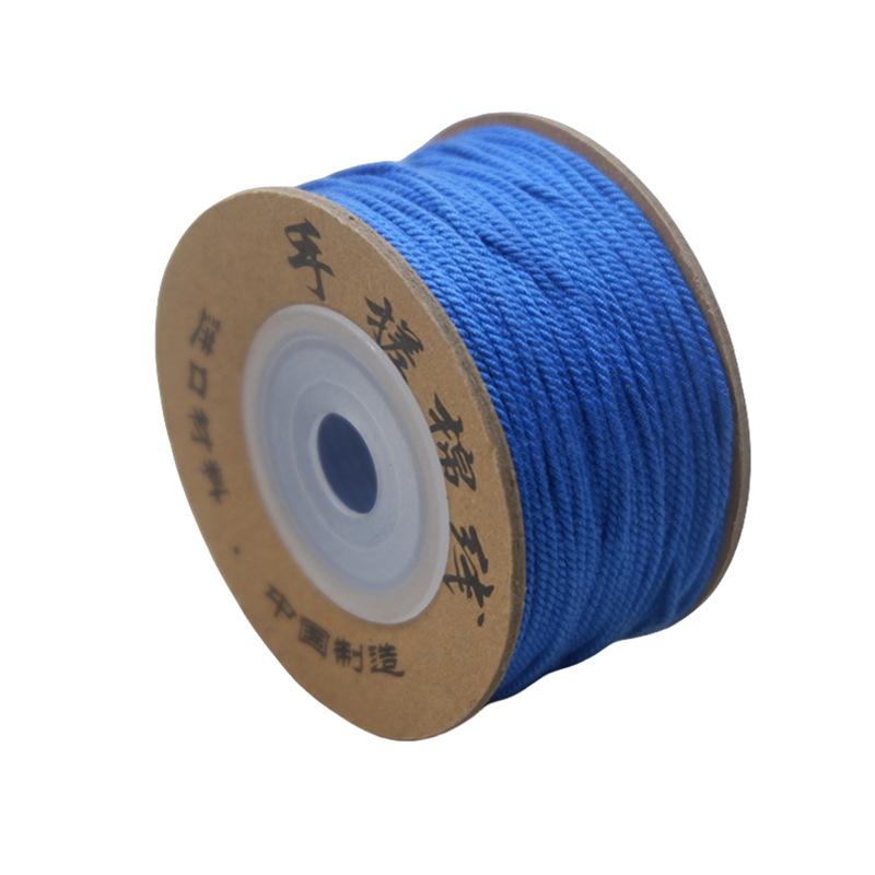 Dragon Boat Festival Multicolored Rope Diy Multicolored Rope Hand-Woven Self-Woven Hand Rope Material Bracelet Tibetan Hand Rubbing Cotton Thread Rope