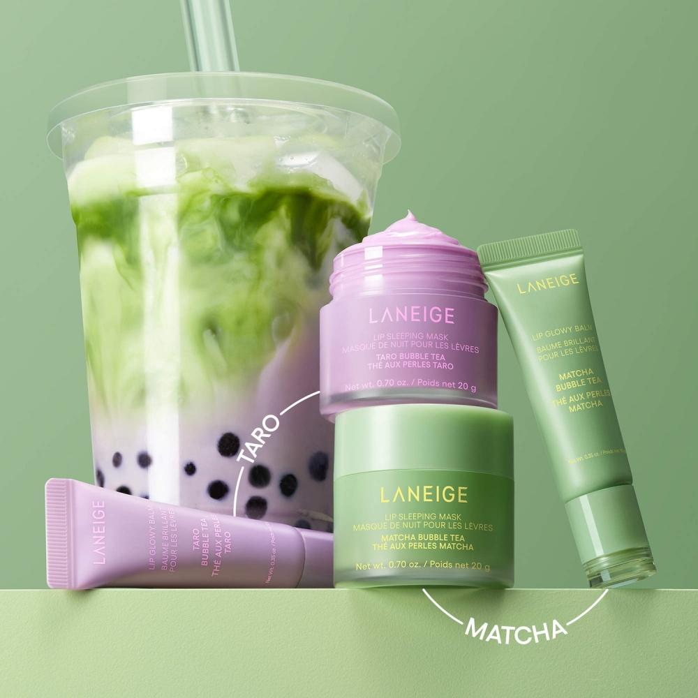 LaneiGe Lip Glowy Balm   Leichte Feuchtigkeits Lippenpflege Mit Sheabutter 0,35 Unzen 10 g