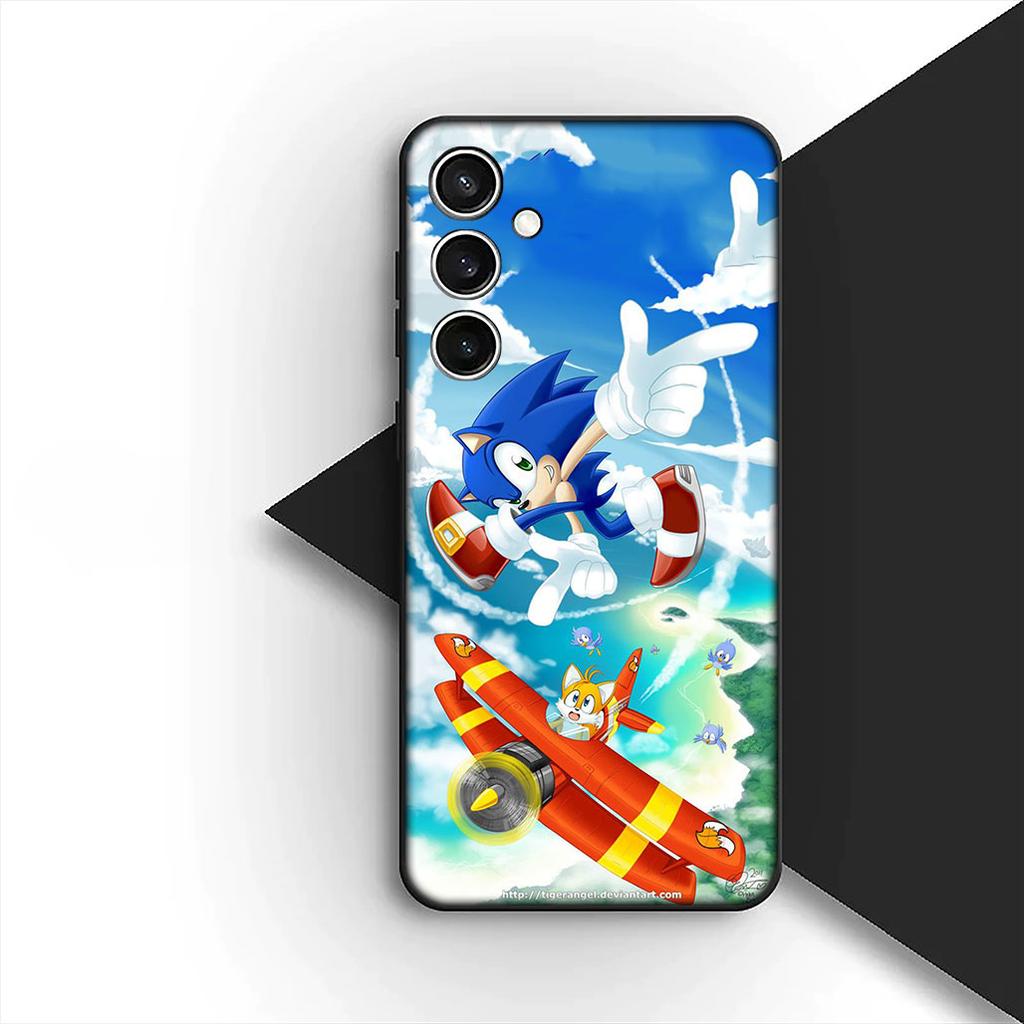 S-Sonics-Poster Hedgehog Cover for Samsung Galaxy S22 S21 S20 FE Ultra Plus A07 A15 A16 A17 A25 A37 A57 + Coque Phone Case