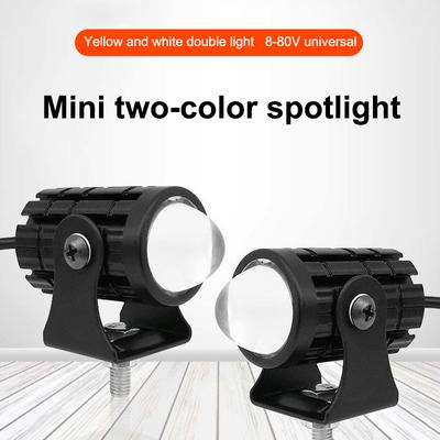 Led Motorcycle Spotlight With Switch Super Bright Motorcycle Led Explorers Headlight Projector Fisheye Lens Led Moto Fog