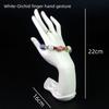 Elegant Modern Eco-friendly Finger Bust Jewelry Stand Decorative Hand-shaped Resin Holder Rings Perfect Window Display Prop JUE