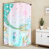 Mermaid Anime Shower Curtain Cute Bath Waterproof Curtains For Living Room Luxury Set Screen Bathroom Accessories Sets