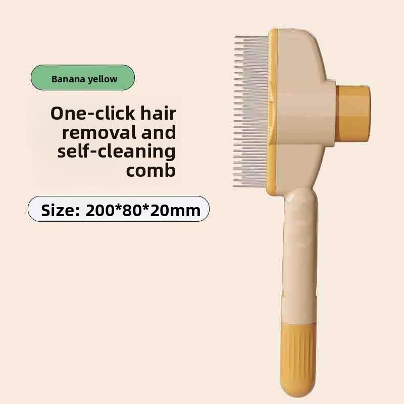 Haustierbedarf Hunde-Pflegebürste, Tierhaarentferner für Katzen und Hunde, Katze Welpe Fellbürste für den Heimgebrauch, Haustierpflege-Zubehör