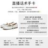 Leather bow Mary Jane women's shoes 2025 autumn new square head buckle fashion single shoes not tired feet shoes women