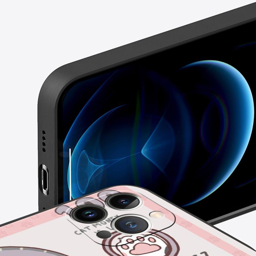 Cartoon Art Phone Case Cover for iPhone 17 16 15 14 13 12 11 Pro Max 17 Air Plus Shockproof Soft TPU Shell Fundas Capa Coque Bag