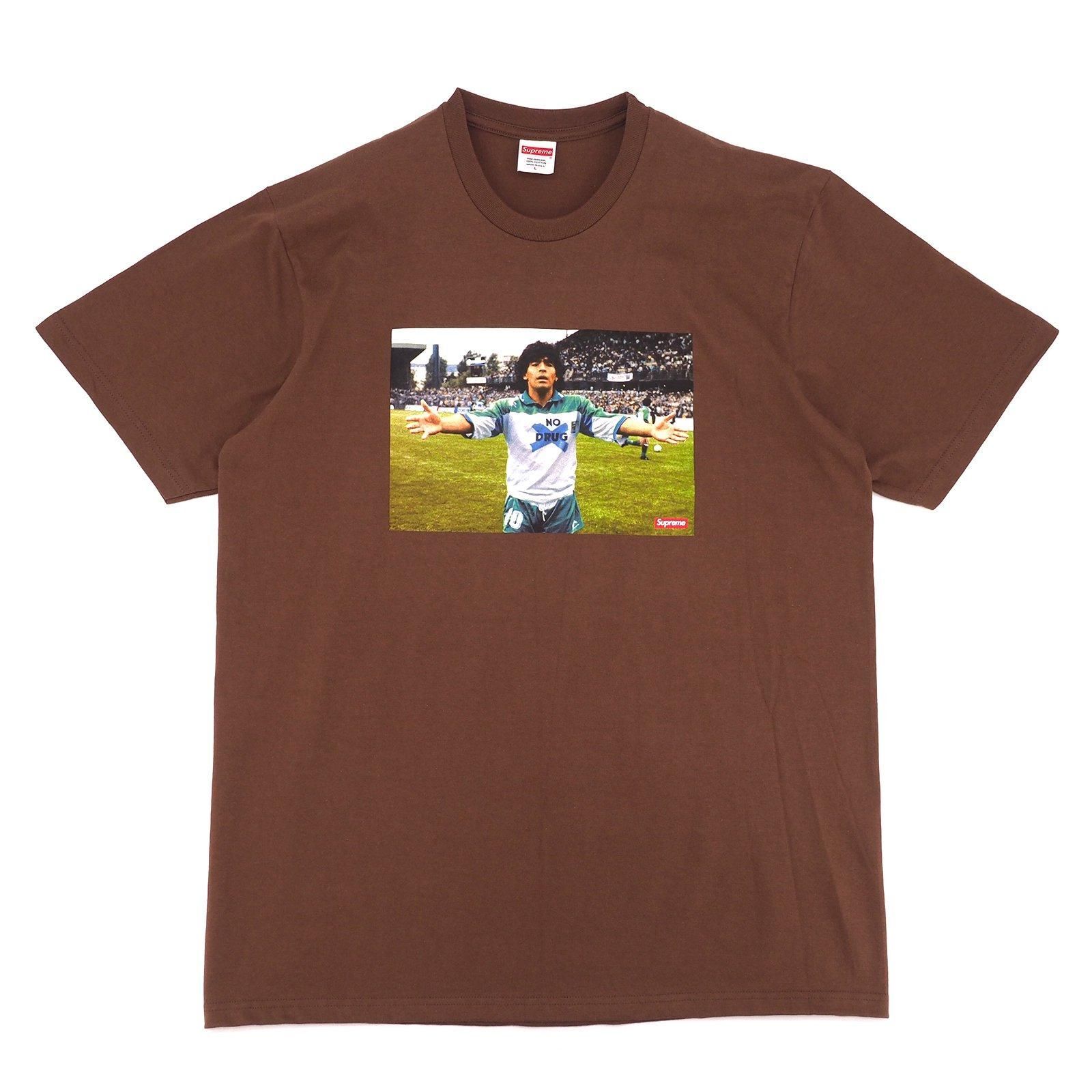 Supreme Maradona Tee Brown L