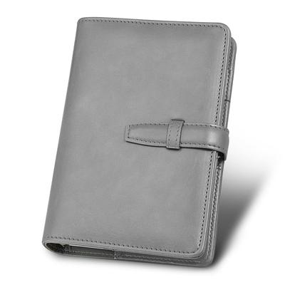 A6 Size Business Memo Office Graduation Promotion Gift Pad, Loose-leaf, 6-hole, Supplies, Gift, Retirement, Employment, (grey)