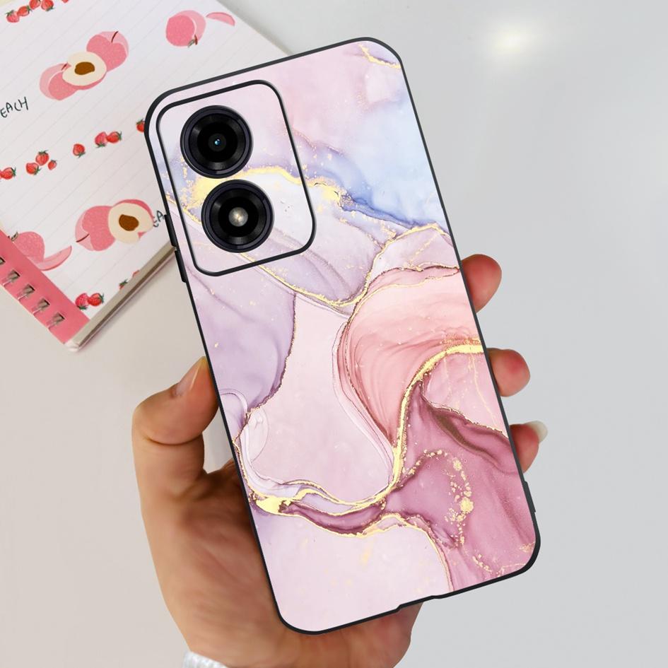 For Motorola Moto G04s G04 2024 Case XT2421-2 Cute Love Heart Shockproof Silicone Soft Cover For Moto G 04 S E14 4G MotoG04 Capa
