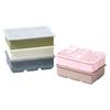 Large Silicone Ice Cube Tray - Food-Grade Square Ice Mold with Lid, Easy Release Freezer Ice Maker