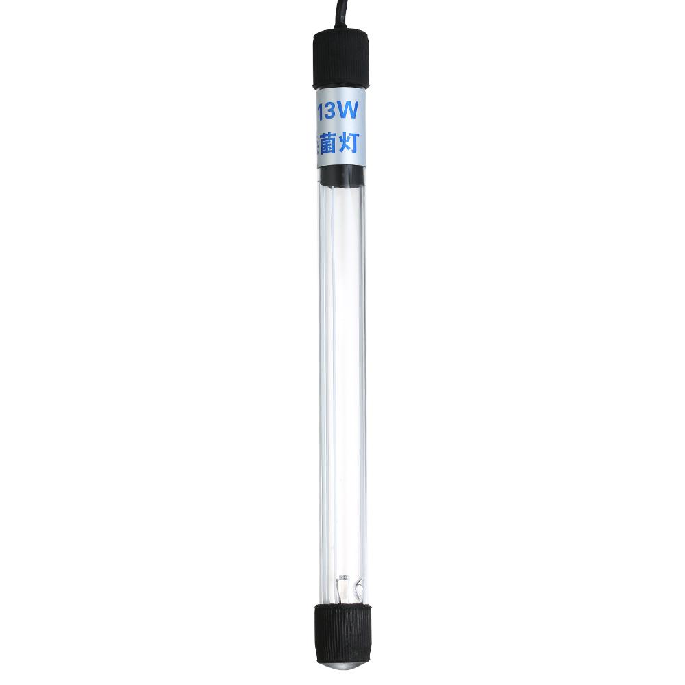 13W UV Light Sterilization Lamp Submersible Ultraviolet Sterilizer Water Disinfection for Aquarium Fish   Pond AC220-240V