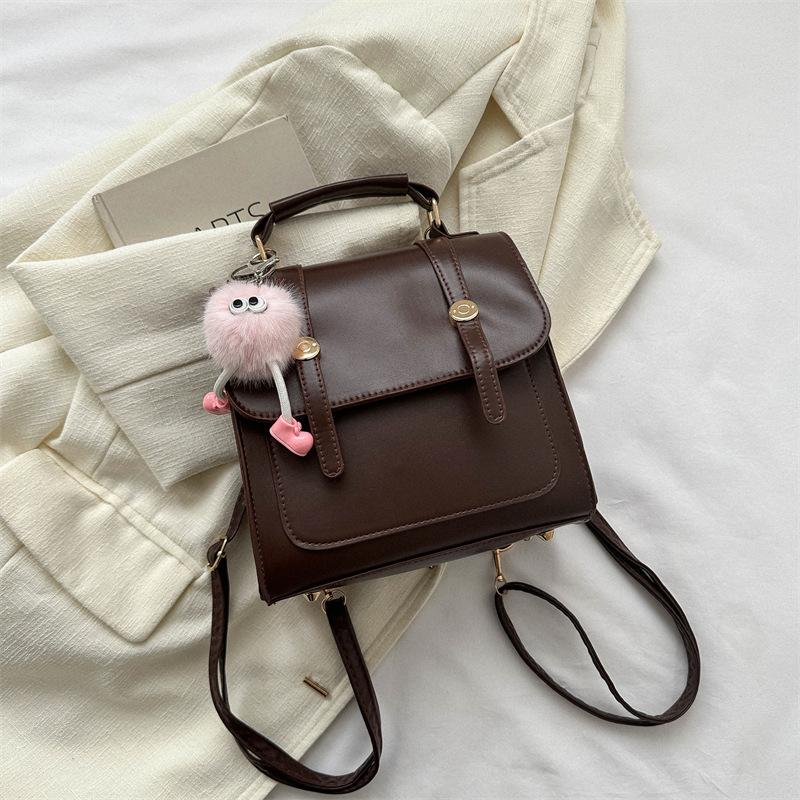 Rucsac simplu pentru femei, geantă în stil colegial pentru femei, geantă de mână la modă, casual, cu un umăr, rucsac mic