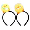 UPKOCH Set of 2 Chick Headbands, Cartoon Animal Costume Hair Accessories, Fun, Fluffy, Plush Material, for Home Parties and Events